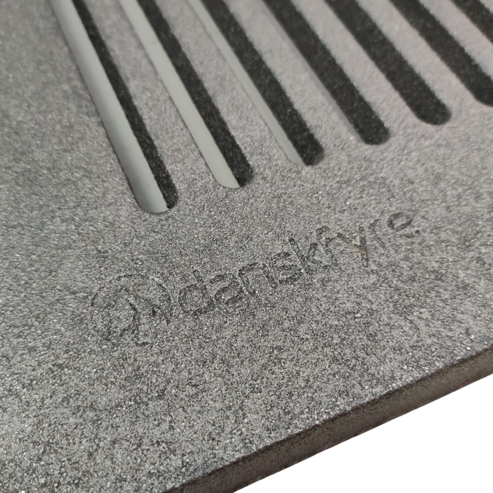 Danskfyre Nachbau Silber Kaminofenrost Danskfyre Nachbau Silber Kaminofenrost