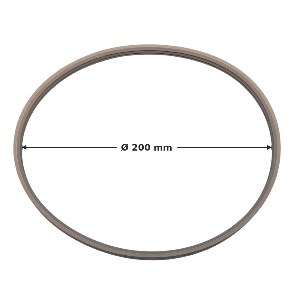 Steegmüller KaminoPLAN Dichtring Silikon DN200