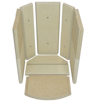 Brennraumsteine kaufen Feuerraumauskleidungen bestellen